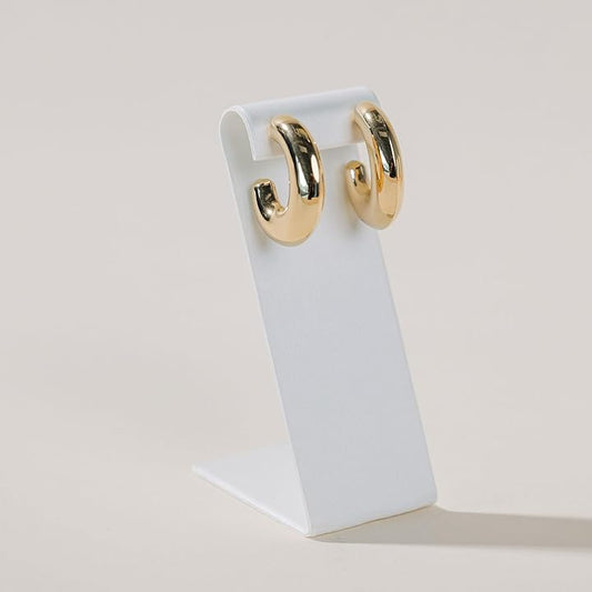 Layla | Chunky oval earrings