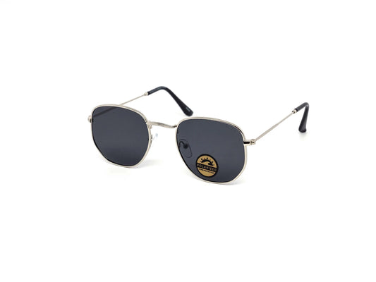 Polarized Hex Frame Sunglasses