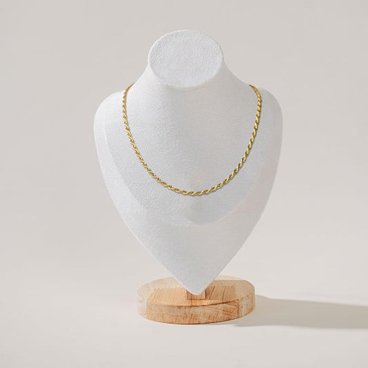 Talia | 18k Gold Twist Chain Necklace