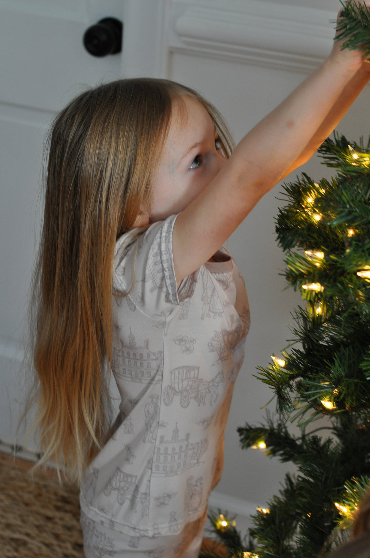 Colonial Williamsburg inspired Pajamas