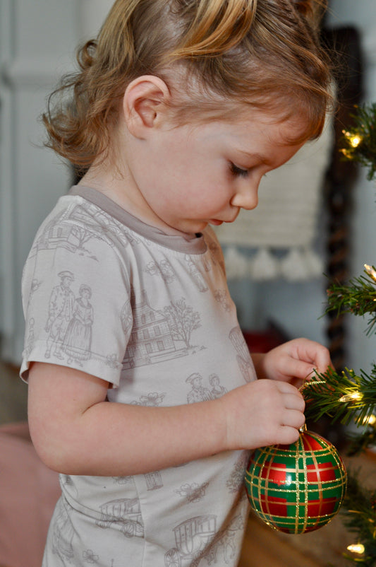 Colonial Williamsburg inspired Pajamas