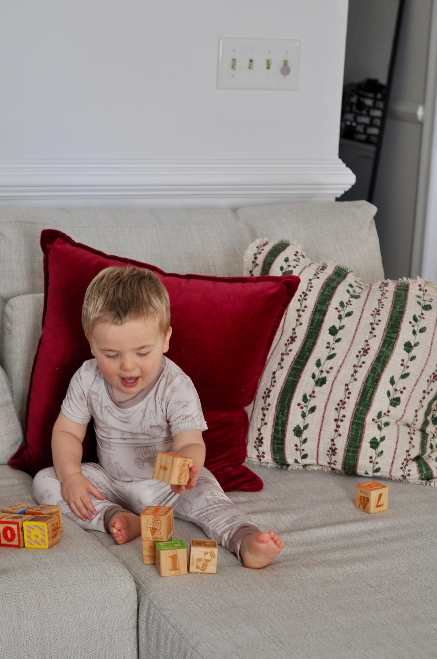 Colonial Williamsburg inspired Pajamas