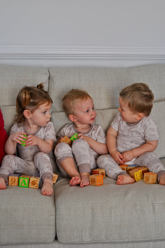 Colonial Williamsburg inspired Pajamas