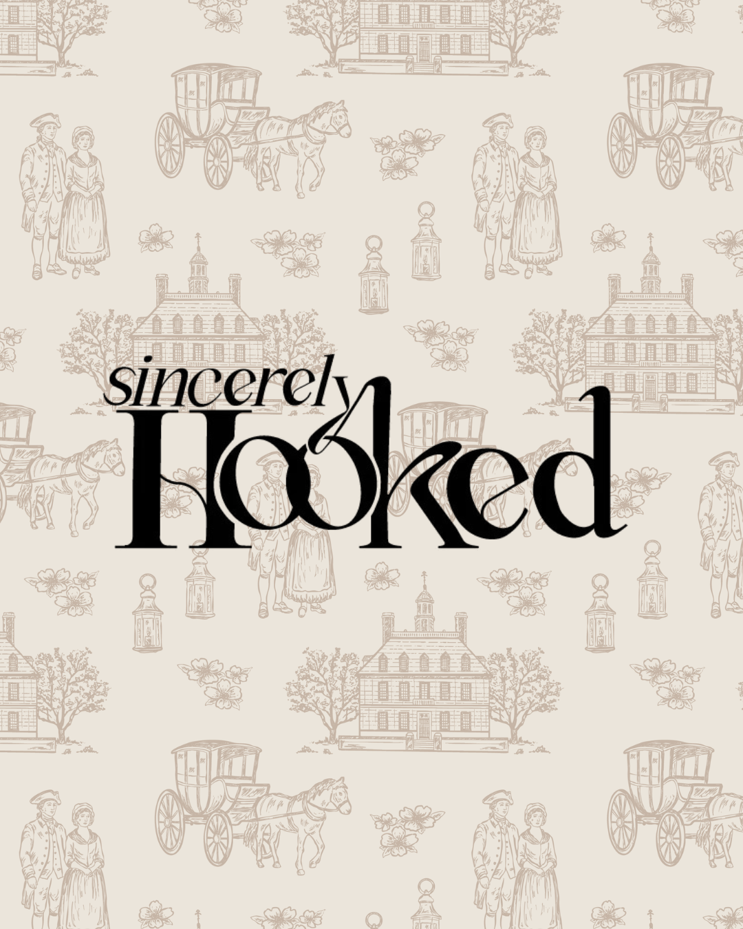 Colonial Williamsburg inspired Pajamas