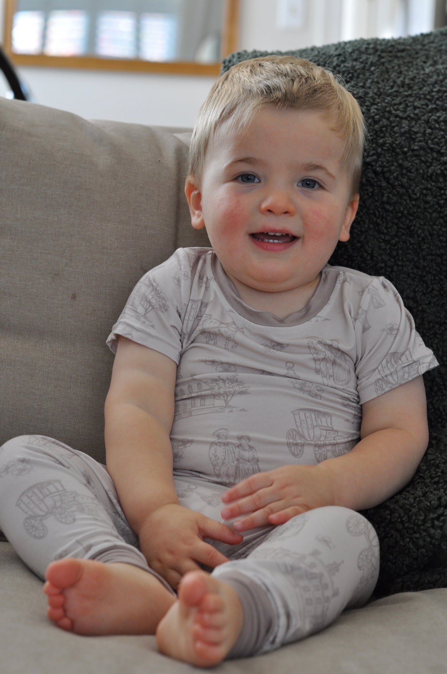 Colonial Williamsburg inspired Pajamas