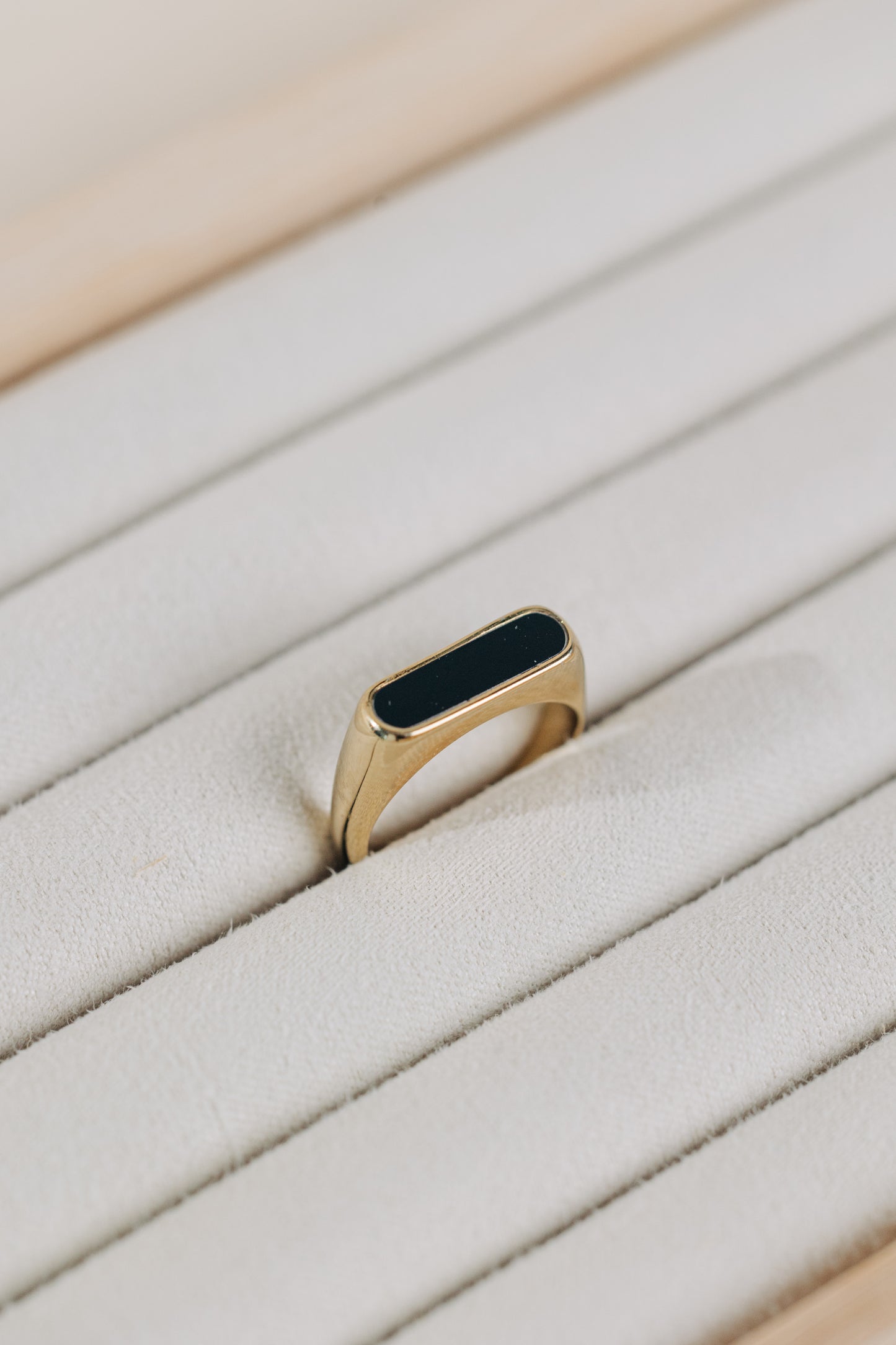 Dane | Rectangle color block ring
